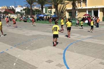 Jornada de convivencia deportiva en El Goro (Foto TA)